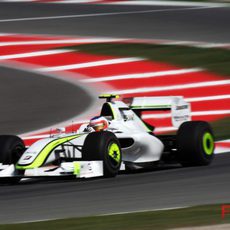 Rubens Barrichello en Montmeló