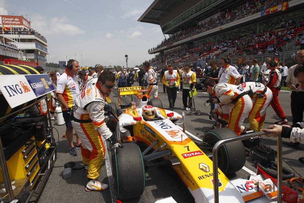 Alonso, preparado para el GP de España 2009