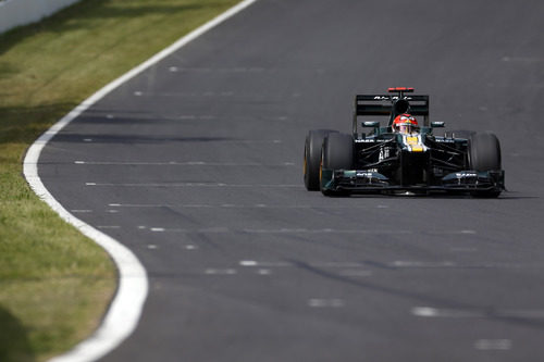 Heikki Kovalainen clasificó decimonoveno en Japón