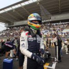 Bruno Senna, listo para la salida