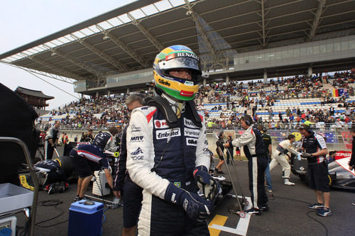 Bruno Senna, listo para la salida