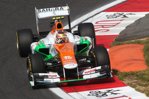Jules Bianchi vuelve a rodar para Force India