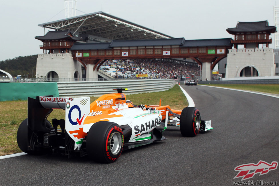 Paul di Resta no entró en la Q3