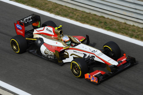 Narain Karthikeyan entra a box en el Gran Premio de Corea