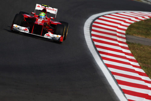 Massa rueda en los libres del GP de Corea 2012