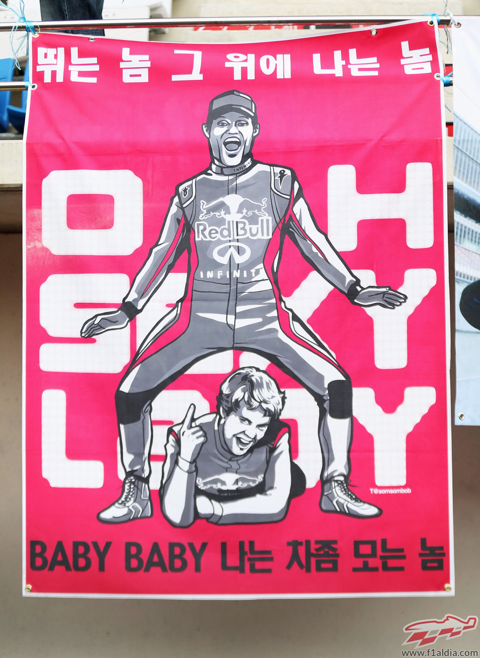'Gangnam Style' protagonizado por Webber y Vettel en Corea