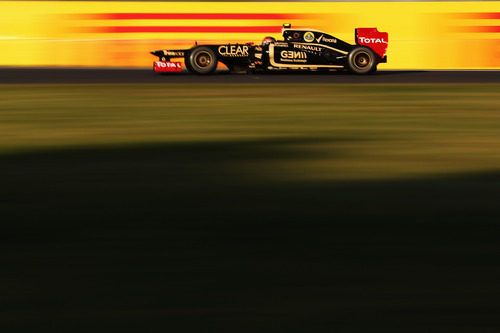 Romain Grosjean en el GP de Japón 2012