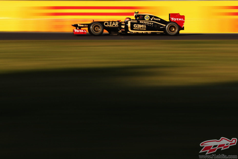 Romain Grosjean en el GP de Japón 2012