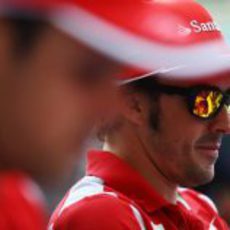 Fernando Alonso del Gran Premio de India