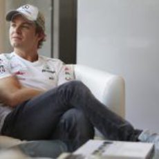 Nico Rosberg muy cómodo en el GP de India