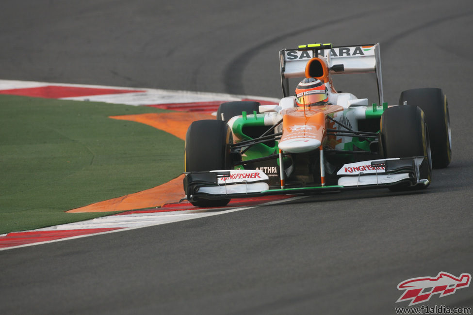 Nico Hülkenberg terminó contento los entrenamientos del viernes