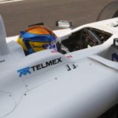 Esteban Gutiérrez rodó con Sauber en los Libres 1 del GP de India 2012