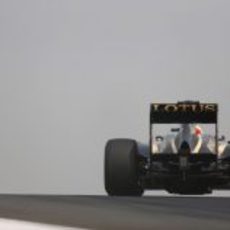 La trasera del E20 de Kimi Räikkönen