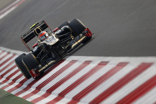 Romain Grosjean, undécimo en India