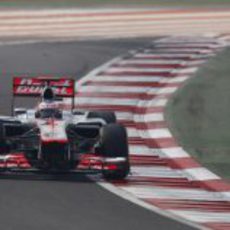 Jenson Button saldrá cuarto en India