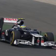 Bruno Senna rueda con el blando en la Q2 de India