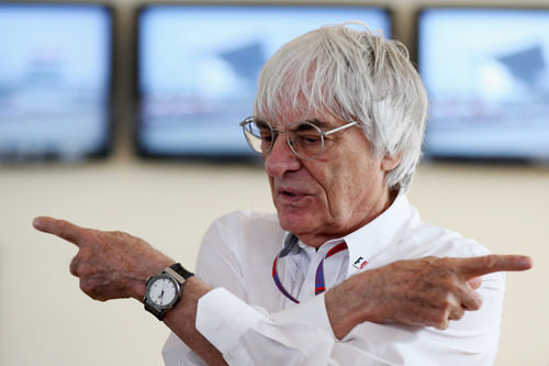 Bernie Ecclestone se lia con las direcciones