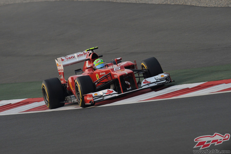 Felipe Massa terminó sexto en la clasificación de India