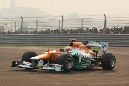 Paul di Resta solo pudo ser 12º en India