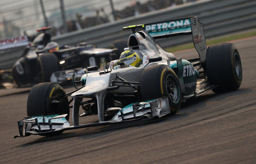 Nico Rosberg luchó con los Williams por entrar en los puntos