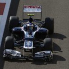 Valtteri Bottas tuvo buenas sensaciones en Yas Marina