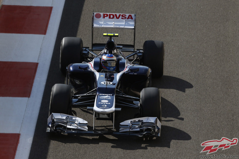 Valtteri Bottas tuvo buenas sensaciones en Yas Marina