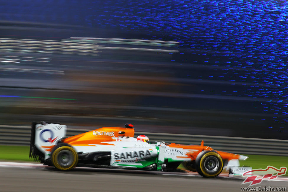 Jules Bianchi completa los Libres 1 en Abu Dabi