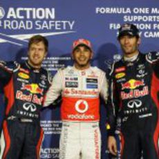 Lewis Hamilton y los chicos de Red Bull, los más rápidos el sábado en Abu Dabi
