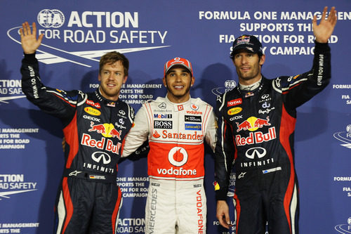 Lewis Hamilton y los chicos de Red Bull, los más rápidos el sábado en Abu Dabi