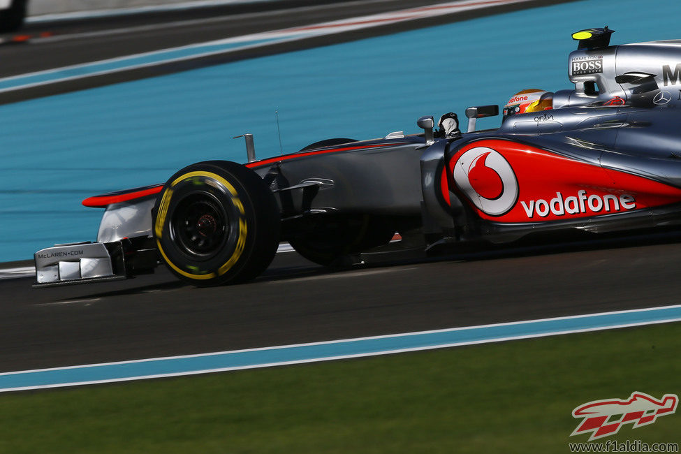 Lewis Hamilton logró su pole 25ª en Abu Dabi
