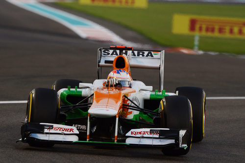 El VJM05 de Paul di Resta saldrá duodécimo en Abu Dabi