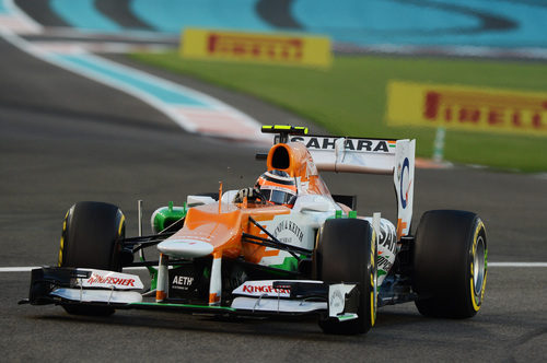 Nico Hülkenberg estuvo a punto a entrar en la Q3 en Abu Dabi