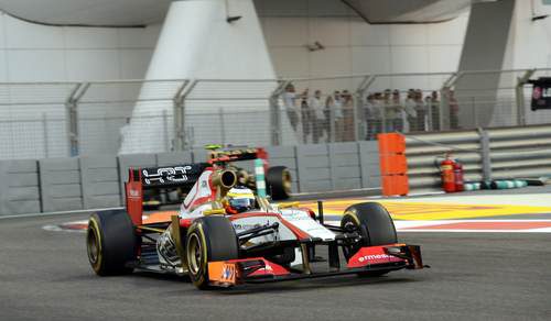 Pedro de la Rosa terminó 17º el GP de Abu Dabi 2012