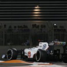 Kamui Kobayashi acabó sexto en Abu Dabi