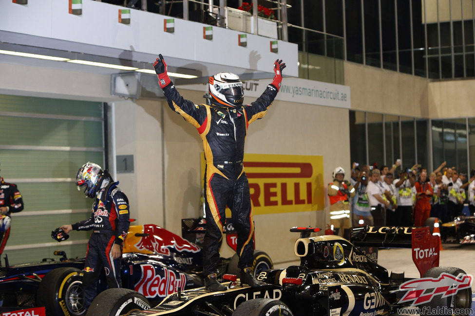 Kimi Räikkönen triunfó en el GP de Abu Dabi 2012