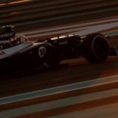 Bruno Senna consiguió puntuar en Abu Dabi al ser octavo