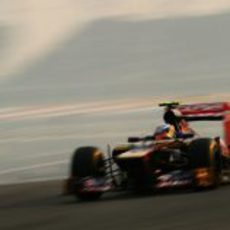 Jean-Eric Vergne rueda en el GP de India 2012