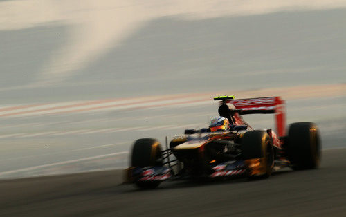 Jean-Eric Vergne rueda en el GP de India 2012