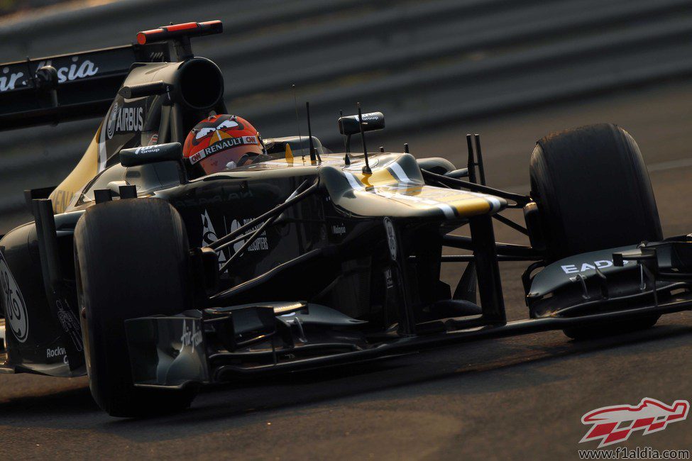 Heikki Kovalainen logró para Caterham un 18º puesto en India