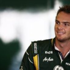 Giedo van der Garde rodó con Caterham los dos primeros días de test en Abu Dabi