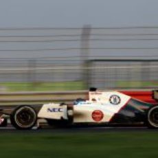 Esteban Gutiérrez terminó los test en Abu Dabi en tercera posición