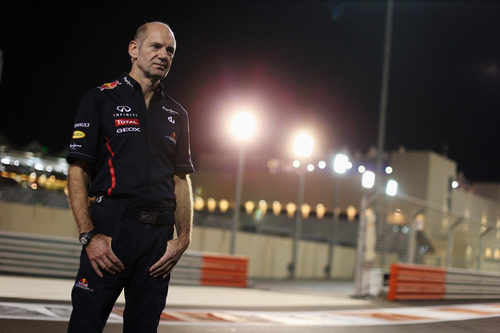 Adrian Newey en Yas Marina