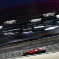 Fernando Alonso en la carrera del GP de Abu Dabi 2012