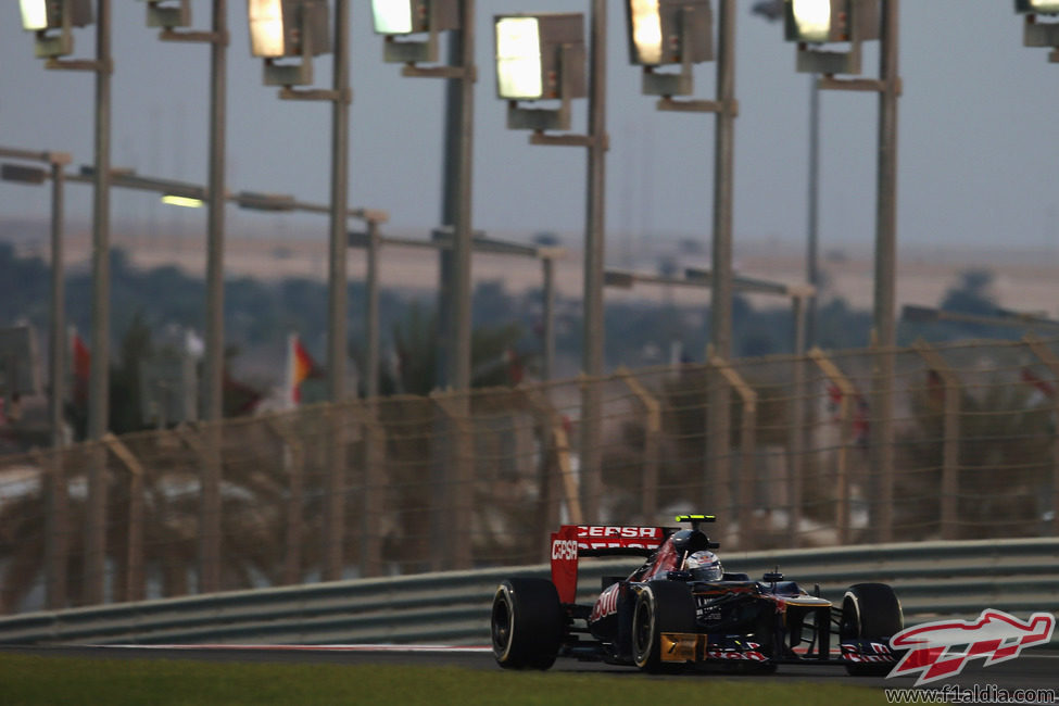 Jean-Eric Vergne no arañó ningún punto en Abu Dabi