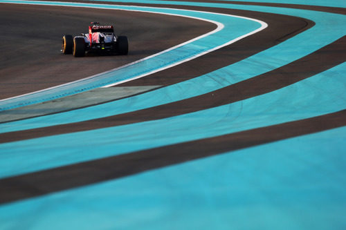 Daniel Ricciardo consigue un punto en el GP de Abu Dabi 2012