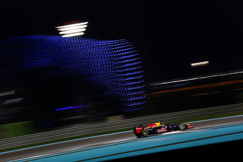 Mark Webber saldrá segundo en Abu Dabi