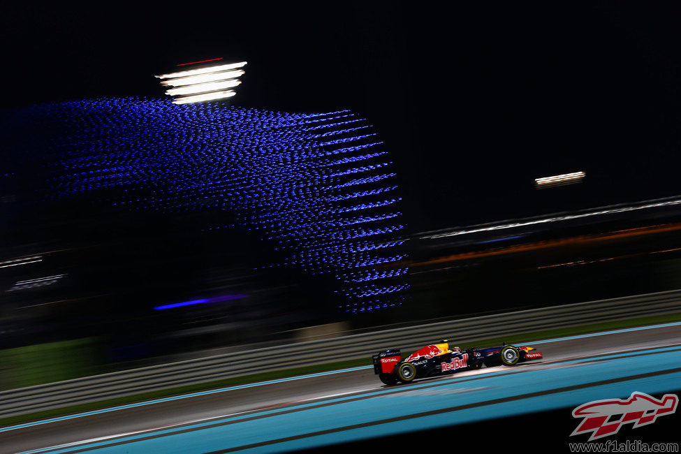 Mark Webber saldrá segundo en Abu Dabi