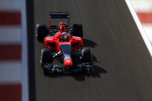 Timo Glock clasificó por detrás de su compañero en Abu Dabi