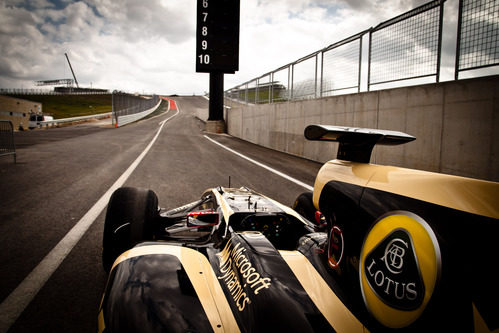 Salida de boxes del Circuito de las Américas