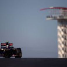 Jean-Eric Vergne rueda en el Circuito de las Américas